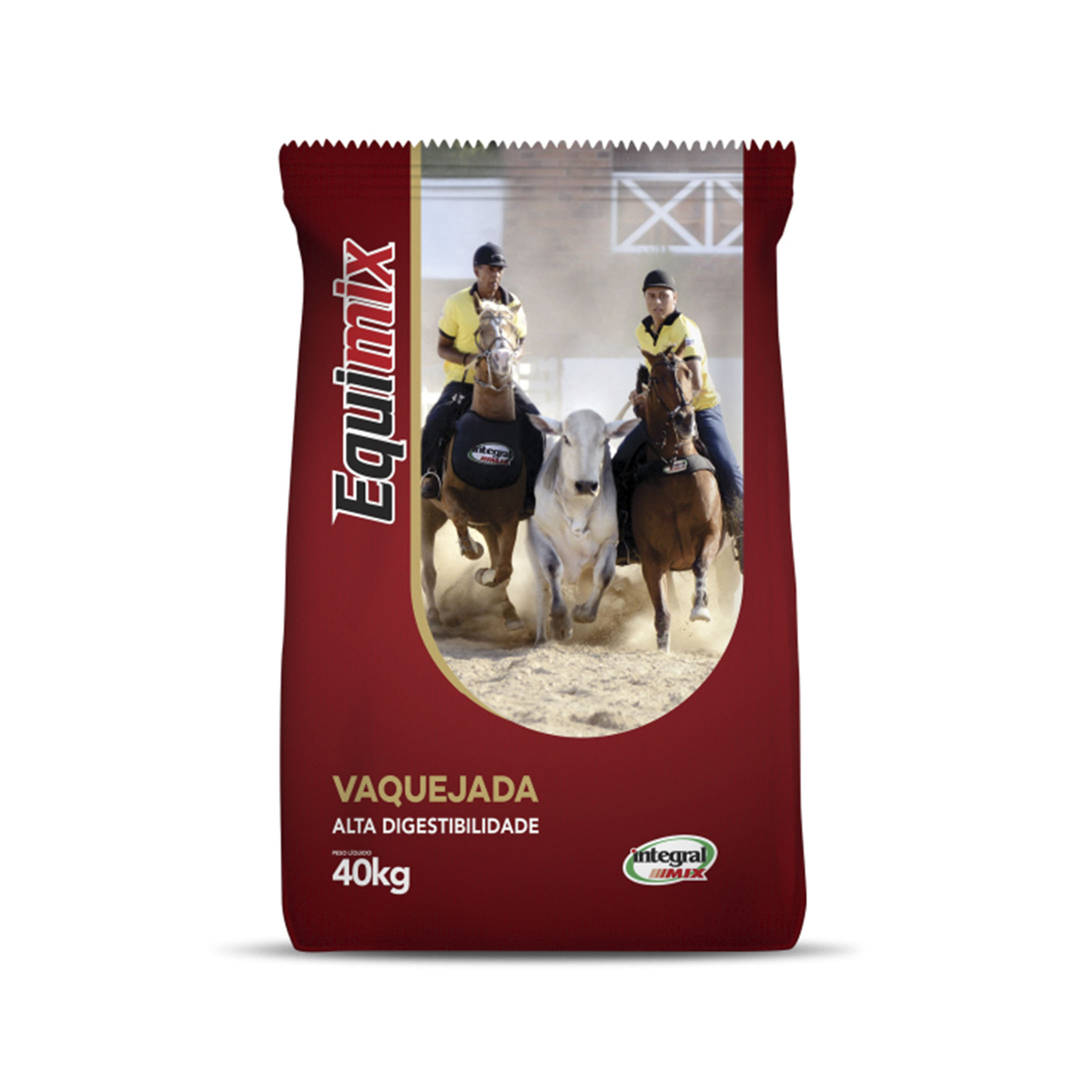 Ração Equimix Vaquejada 40Kg Integral Mix