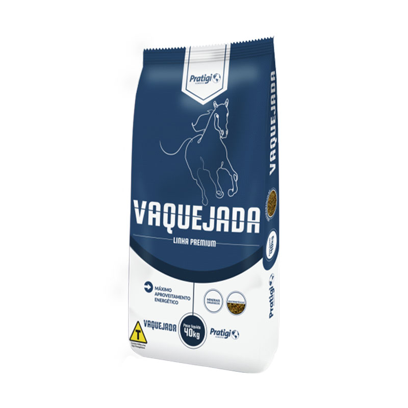 Ração para Equinos Vaquejada Evolução 40Kg Pratigi - Imagem Principal